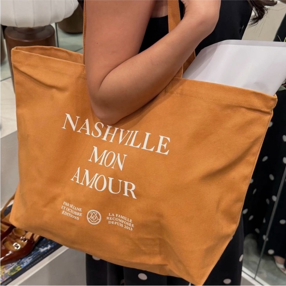 Sezane Nashville Mon Amour tote